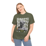 Dynasty Statue Graphic Unisex Heavy Cotton Tee Greek Sculpture Butterfly Streetwear Art Inspired T Shirt