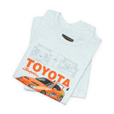 Legendary Turbo JDM MK4 Street Racer Unisex Heavy Cotton Tee Retro Tuner Car Graphic Shirt