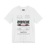 High Performance Track Racer Blueprint Art Unisex Heavy Cotton Tee Streetwear Motorsport Enthusiast Graphic Shirt