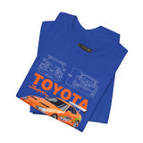 Legendary Turbo JDM MK4 Street Racer Unisex Heavy Cotton Tee Retro Tuner Car Graphic Shirt