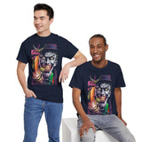 Jocker Sinister Grin Unisex Heavy Cotton Tee Gothic Streetwear Bold Horror Art Design Dark Psychological Graphic Shirt For Fearless Souls And Creative Collectors
