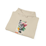 Freedom Snake And Rose Hoodie Comfortable Unisex Sweatshirt Motivational Streetwear Bold Floral Empowerment Design For Resilience And Strength Perfect Gift For Friends Birthdays Casual Wear Cozy Days