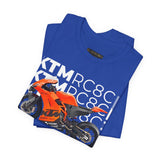 KTM RC 8C Track Inspired Unisex Heavy Cotton Tee Racing Superbike Graphic Streetwear Motorsport Fan T Shirt