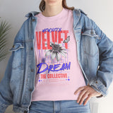 Velvet Dream The Collective Unisex Heavy Cotton Tee Comfortable Motivational Streetwear Bold Typography Graphic T Shirt Perfect Gift for Dreamers Trendsetters Creative Souls Everyday Casual Wear
