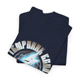 Temporal Echo Lightning Globe Graphic Unisex Heavy Cotton Tee Bold Streetwear Past Present Future Inspired T-Shirt