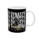 Dynasty Statue Graphic Ceramic Mug Greek Sculpture Butterfly Art Inspired Streetwear Aesthetic Coffee Tea Cup