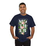 Mother Floral Design Unisex Heavy Cotton Tee Comfortable T Shirt Botanical Typography Graphic Streetwear Gift For Mom Mother’s Day Birthday Casual Everyday Wear