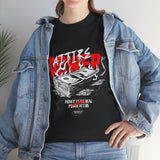 Attire Power Unisex Heavy Cotton Tee Graphic T Shirt Black Hustler Money Design Wealth Streetwear Bold Entrepreneur Alpha Mindset Financial Success Fashion
