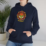 Kathakali Unisex Hoodie Heavy Blend Pullover Sweatshirt Kerala Traditional Dance Art Graphic Indian Culture Onam Festival Heritage Malayalam Design
