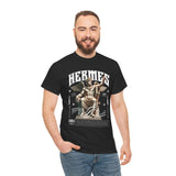 Hermes Greek Mythology Unisex Heavy Cotton Tee Ancient God of Communication and Travel Streetwear Graphic T Shirt