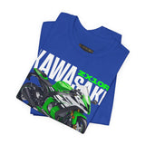 Kawasaki ZX10R Inspired Superbike Graphic Unisex Heavy Cotton Tee Racing Motorcycle Streetwear Performance Style Gift