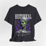 Historical Statue Graphic Premium Unisex Jersey Short Sleeve Tee Vintage Aesthetic Streetwear T-Shirt