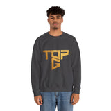 TopG Graphic Unisex Heavy Blend Crewneck Sweatshirt Motivational Hustler Streetwear Fitness Entrepreneur Alpha Mindset Pullover