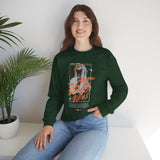 Beauty Vibes Statue Graphic Unisex Heavy Blend Crewneck Sweatshirt Vintage Streetwear Aesthetic Pullover Premium Bold Artistic Fashion