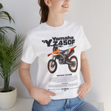 Yamaha YZ450F Inspired Motocross Blueprint Unisex Heavy Cotton Tee Dirt Bike Racing Graphic Streetwear Shirt Gift For Riders