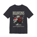 Heavens Hallucinations Unisex Jersey Short Sleeve Tee Comfortable Modern Streetwear Bold Artistic Floral Graphic Design Perfect Gift for Friends Birthdays Casual Wear