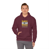 Hustler Original Money Maker Unisex Heavy Blend Hooded Sweatshirt Streetwear Graphic Bold Dollar Bill Print Motivational Entrepreneur Hoodie