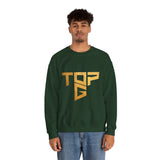 TopG Graphic Unisex Heavy Blend Crewneck Sweatshirt Motivational Hustler Streetwear Fitness Entrepreneur Alpha Mindset Pullover