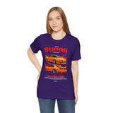 Japanese Turbo Legend Supra Inspired JDM Racing Graphic T Shirt Classic 90s Performance Car Streetwear Unisex Tee For Drift Track And Car Culture Fans