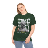 Dynasty Statue Graphic Unisex Heavy Cotton Tee Greek Sculpture Butterfly Streetwear Art Inspired T Shirt
