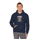 Hermes Greek Mythology Unisex Heavy Blend Hooded Sweatshirt Ancient God of Travel and Communication Graphic Hoodie