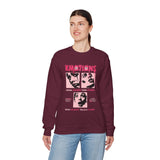 Emotions Speak Louder Than Words Graphic Unisex Heavy Blend Crewneck Sweatshirt Streetwear Art Fashion Statement Pullover