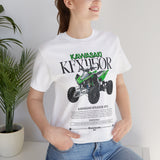 Kawasaki KFX450R Inspired ATV Racing Unisex Heavy Cotton T Shirt Off Road Quad Bike Power Design Streetwear Motorsport Graphic Tee
