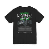 Kawasaki KFX450R Inspired ATV Racing Unisex Heavy Cotton T Shirt Off Road Quad Bike Power Design Streetwear Motorsport Graphic Tee
