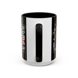 Sculptural Future Statue Art Accent Coffee Mug 11oz 15oz Greek Goddess Cosmic Abstract Splash Bold Artistic Streetwear Ceramic Cup