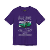 Mercedes Benz AMG GT Inspired Illustrated Sports Car Graphic T Shirt Luxury Performance Coupe Automotive Streetwear Unisex Heavy Cotton Tee High Speed Racing Lifestyle Gift For Car Enthusiasts