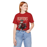 Heavens Hallucinations Unisex Jersey Short Sleeve Tee Comfortable Modern Streetwear Bold Artistic Floral Graphic Design Perfect Gift for Friends Birthdays Casual Wear