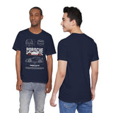High Performance Track Racer Blueprint Art Unisex Heavy Cotton Tee Streetwear Motorsport Enthusiast Graphic Shirt