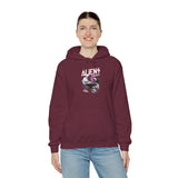 Aliens Exist UFO Graphic Unisex Heavy Blend Hooded Sweatshirt Sci Fi Streetwear Alien Space Hoodie