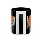 Money Is Not Just Currency Burning Dollar Graphic Accent Coffee Mug 11oz 15oz Hustler Motivational Cash Fire Design