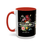 You Can Be Whatever Motivational Coffee Mug Ceramic White Accent Mug Bold Floral Empowerment Design Daily Reminder Positive Energy Drinkware Perfect Gift for Dreamers Friends Office and Home