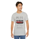 Classic 1965 Fastback Muscle Car Illustration Unisex Heavy Cotton Tee Retro Collector Streetwear Gift Shirt