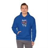 Move With Flow Breakdance Graphic Unisex Heavy Blend Hooded Sweatshirt Hip Hop Streetwear Dance Rhythm Hoodie