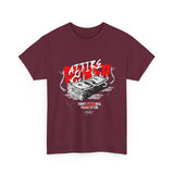 Attire Power Unisex Heavy Cotton Tee Graphic T Shirt Black Hustler Money Design Wealth Streetwear Bold Entrepreneur Alpha Mindset Financial Success Fashion