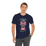Luxury Pink Turbo Sports Car Inspired Graphic T Shirt Premium Supercar Aesthetic Streetwear Unisex Tee High Performance Auto Art Fashion For Car Lovers