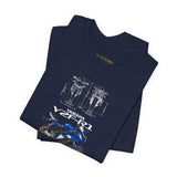 YZF-R1 Motorcycle Inspired Tee Japanese Liter Class Superbike Graphic Unisex Heavy Cotton Tee Racing Blueprint Streetwear Art Gift