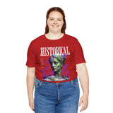 Historical Statue Graphic Premium Unisex Jersey Short Sleeve Tee Vintage Aesthetic Streetwear T-Shirt