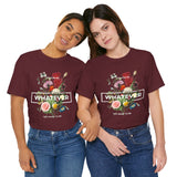 You Can Be Whatever Unisex Jersey Short Sleeve Tee Comfortable Motivational Graphic T-Shirt Bold Floral Empowerment Streetwear Positive Vibes Everyday Wear Perfect Gift for Friends Dreamers and Free...