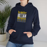 Hustler Original Money Maker Unisex Heavy Blend Hooded Sweatshirt Streetwear Graphic Bold Dollar Bill Print Motivational Entrepreneur Hoodie