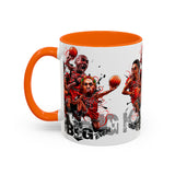 Legends On Court Ceramic Mug Basketball Gift For Sports Fans Gym Lovers Urban Lifestyle Drinkware Bold Streetwear Design Perfect For Coffee Tea And Everyday Motivation