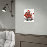 Legends On Court Matte Vertical Poster Basketball Wall Art Decor Dynamic Sports Design Perfect For Game Rooms Gyms Bedrooms Offices And Gift For Basketball Fans