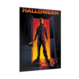 The Silent Stalker Matte Vertical Poster Retro Horror Wall Art Dark Cinematic Halloween Décor Gift for Horror Fans and Fall Aesthetic Homes