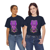 Bills Samurai Unisex Heavy Cotton Tee Futuristic Neon Warrior Design Bold Japanese Inspired Streetwear Graphic T Shirt for Men and Women Artistic Cyber Aesthetic Perfect Gift for Anime and Samurai Art...