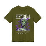 Historical Statue Graphic Premium Unisex Jersey Short Sleeve Tee Vintage Aesthetic Streetwear T-Shirt