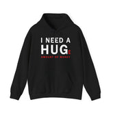 Unisex I Need A Huge Amount Of Money Hoodie Heavy Blend Pullover Sweatshirt Funny Motivational Graphic Hustle Entrepreneur Wealth Inspired Streetwear