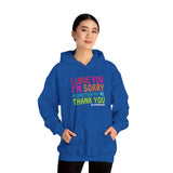 Unisex Ho’oponopono Hoodie Heavy Blend Pullover Sweatshirt Healing Affirmation Spiritual Gratitude Mindfulness Positive Energy Streetwear